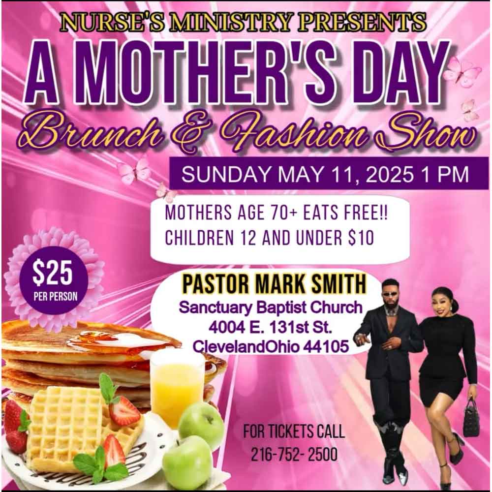 A Mothers Day Dinner flyer for May 11th
